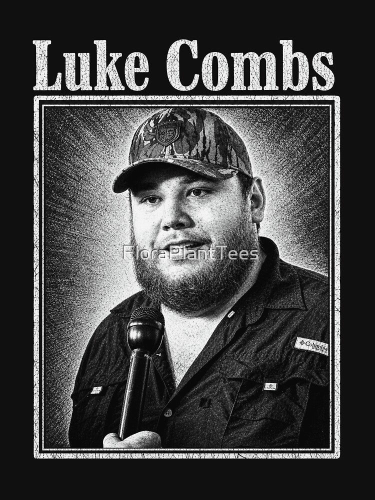 Luke Combs by FloraPlantTees