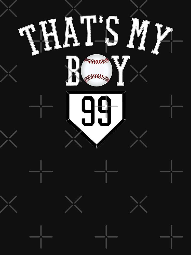 99 That's My Boy Baseball Number Baseball Mom Dad by MichelSorour