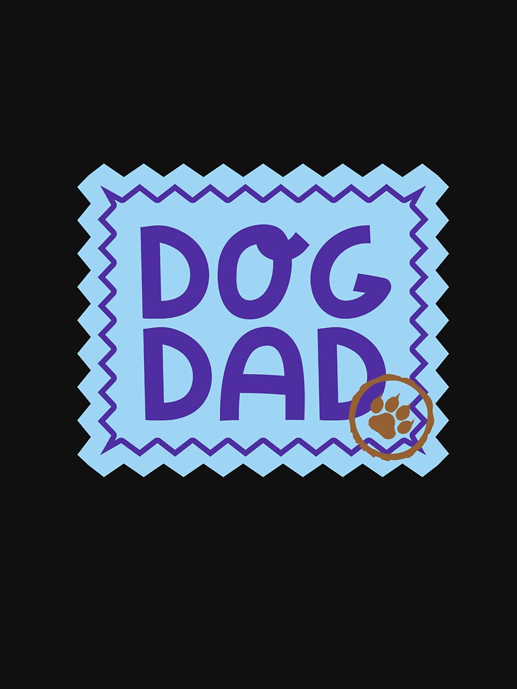 Funny Dog Dad Sticker | Paw Print Design | Perfect Gifts for Dog Lovers by FestivityFinds
