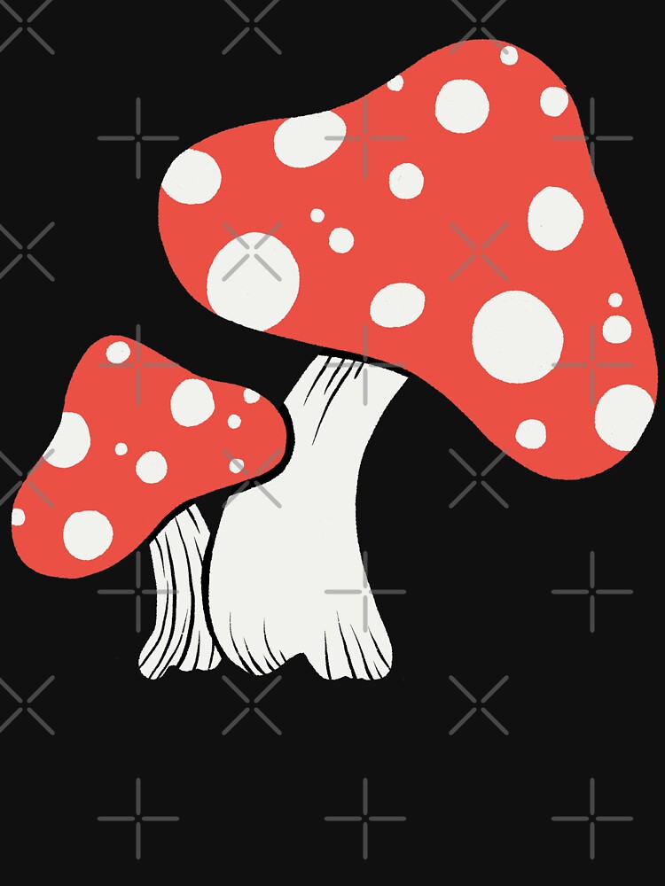 Happy Fall Mushrooms - No Face by OhMyStarling