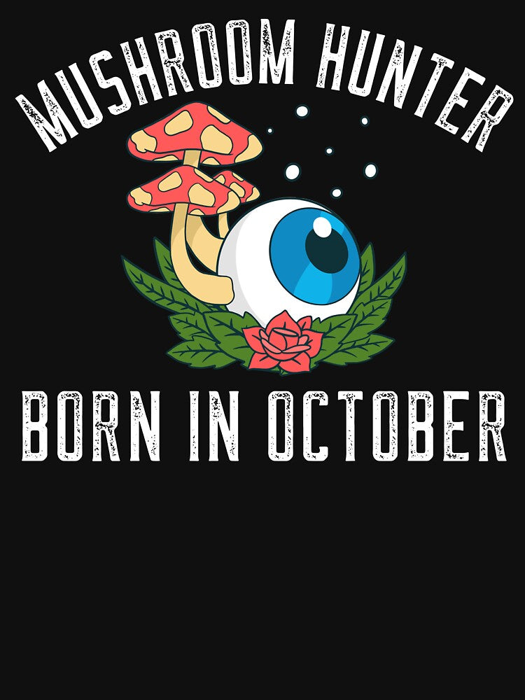 Mushroom Hunter Born In October by Obiscidan