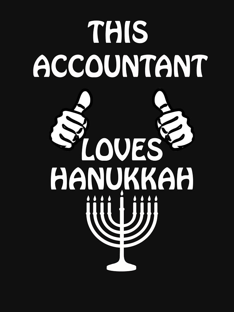 Accountant Hanukkah funnyshirt by drimel