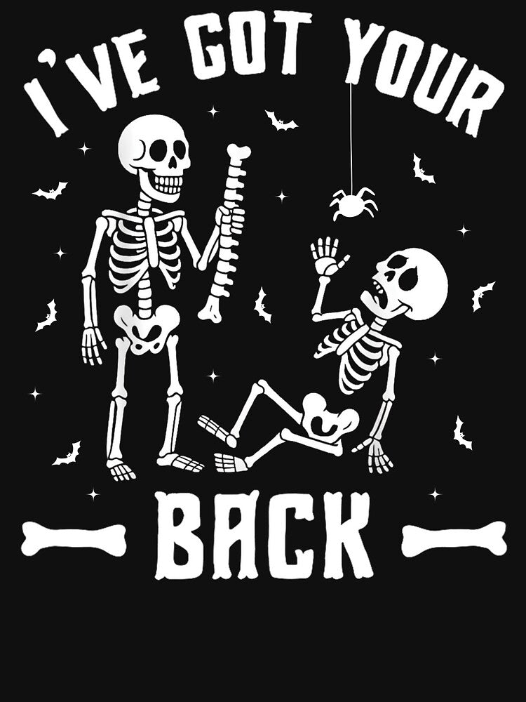 Halloween horror Skeletons Ive Got Your Back Costume by FerminVigo