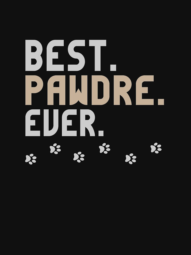 Best Dog Dad Padre Pawdre Dog Dad Gifts for Dog Dads by FazCreations