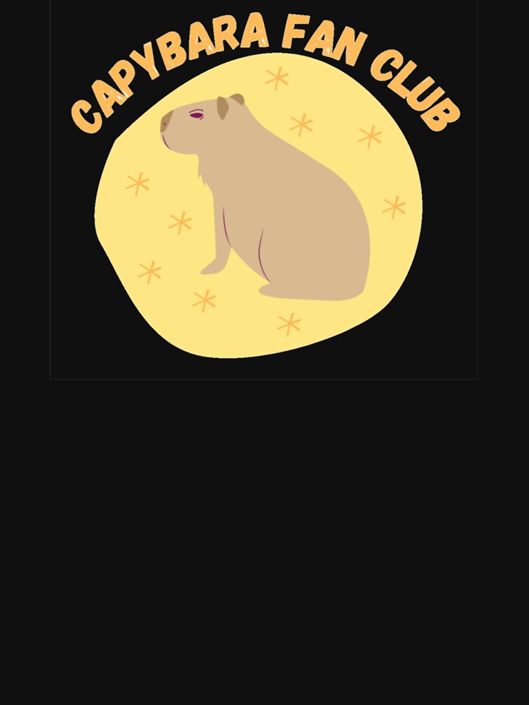 Capybara Fan Club by huntergentry