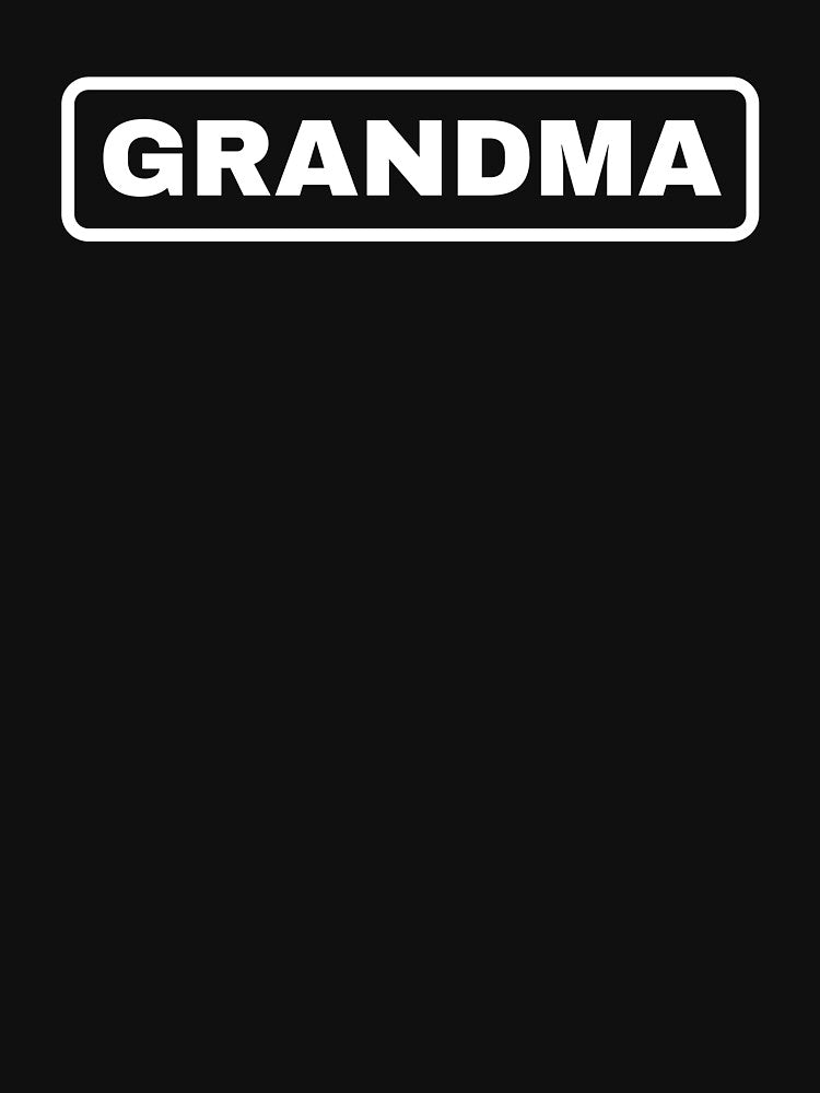 Grandma by T-shirtgallery