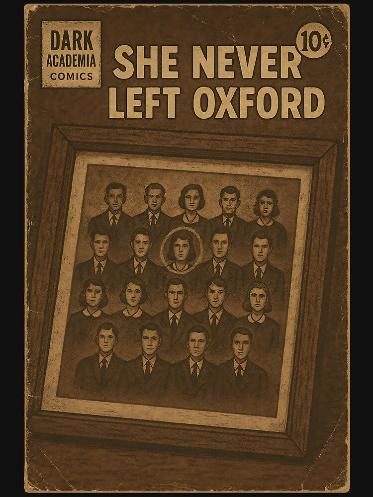 Vintage Dark Academia: She never left Oxford by bapupa