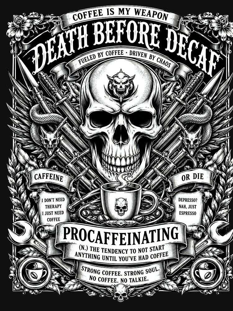 death before decaf by aliraweb