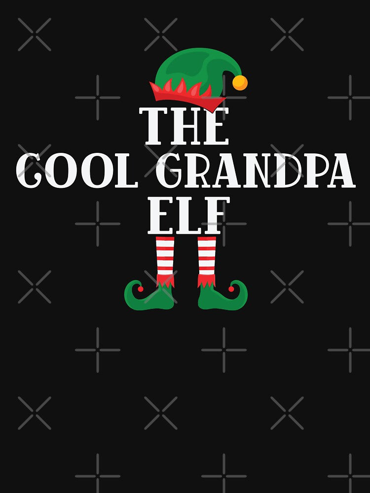 The Cool Grandpa Elf - Funny Christmas 2021 by thecooltable