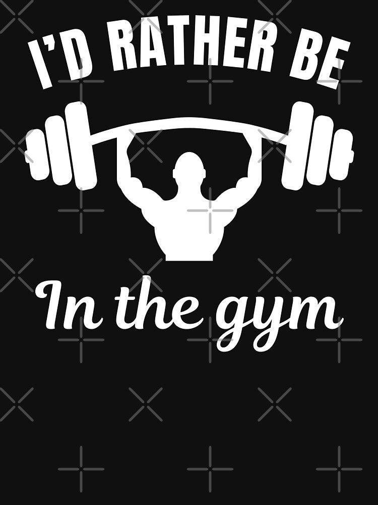 I'd rather be in the gym, gym rats and lovers by NBSStore