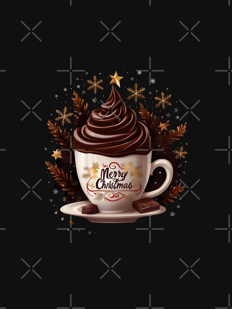 Christmas chocolate cup Merry christmas by mrlazypl
