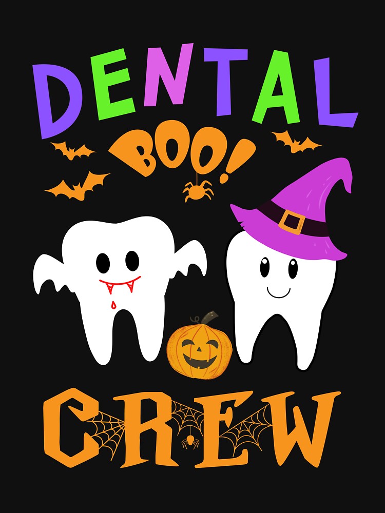 Dental Boo Crew Dentist Halloween Costume by UniPrint4All