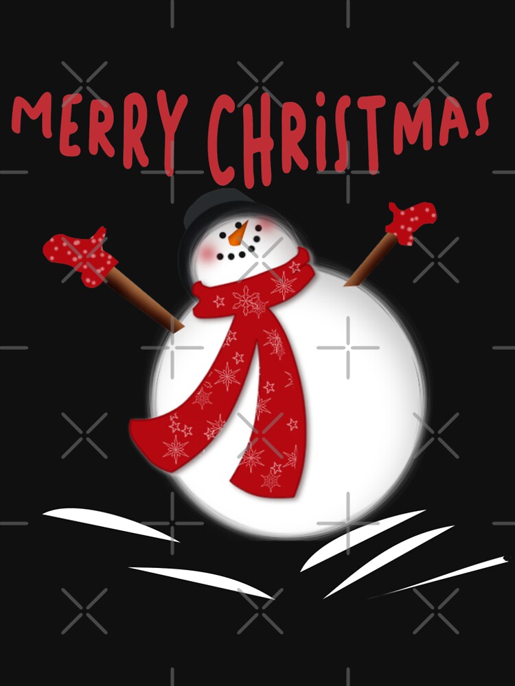Happy Snowman merry christmas by BadrLuke01