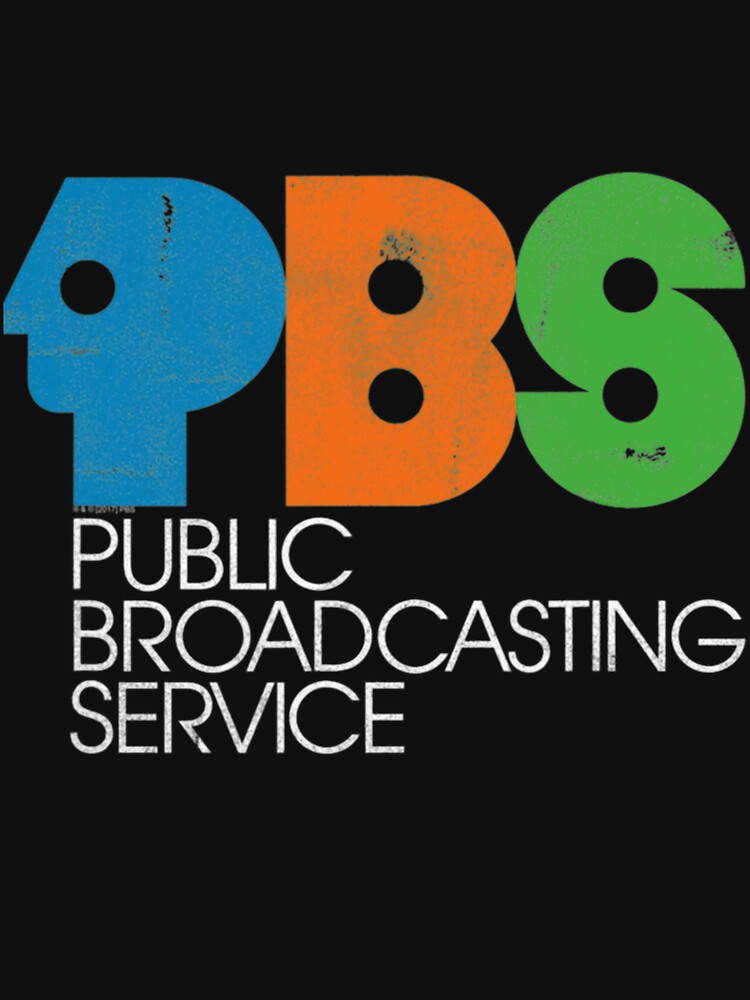 Pbs Vintage Logo Distressed by BethSharp6