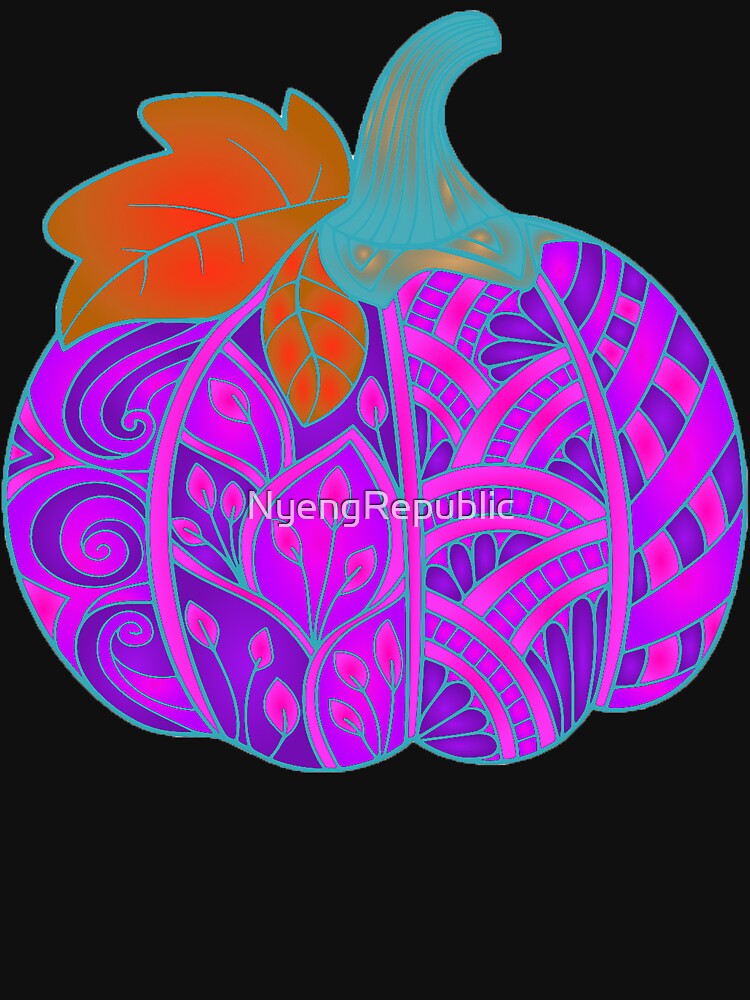 Pumpkin patches (purple) by NyengRepublic