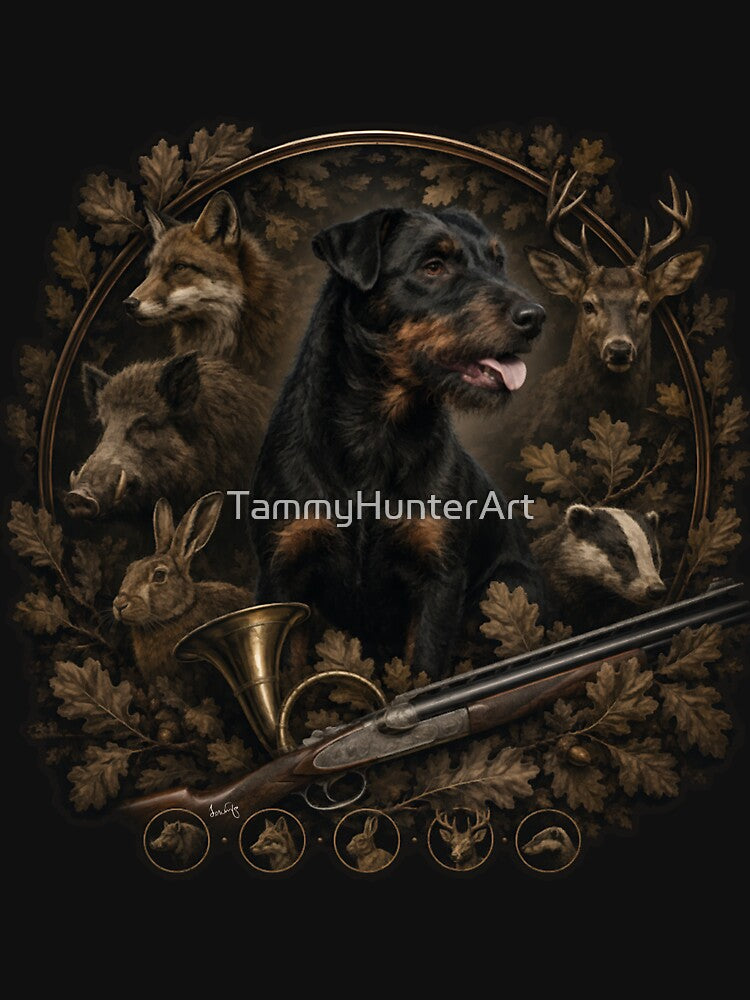 Jagdterrier – The Fearless Hunter by TammyHunterArt