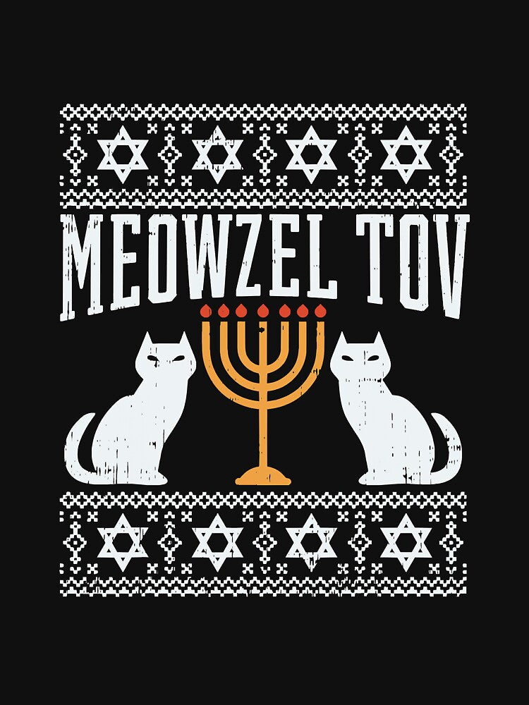 Meowzel Tov Chanukah Jewish Cat Owner by unassertive19