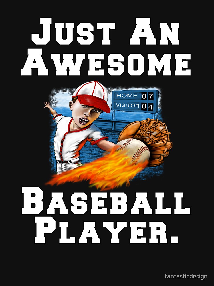 Baseball Player Sport Design Just An Awesome Baseball Player by fantasticdesign