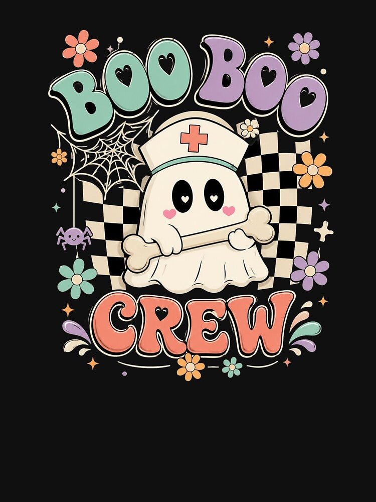 Boo Boo Crew Cute Halloween by RonWelche