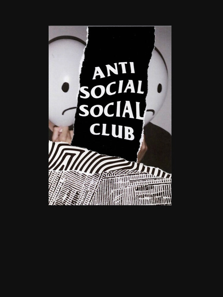 Anti social social club by Deb Puzzledrobots
