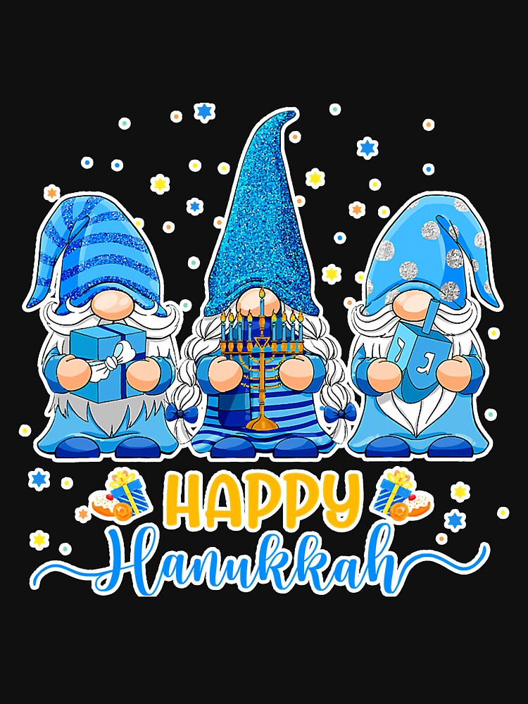 Happy Hanukkah Gnomesorah Hanukkah by NeverLoseSF