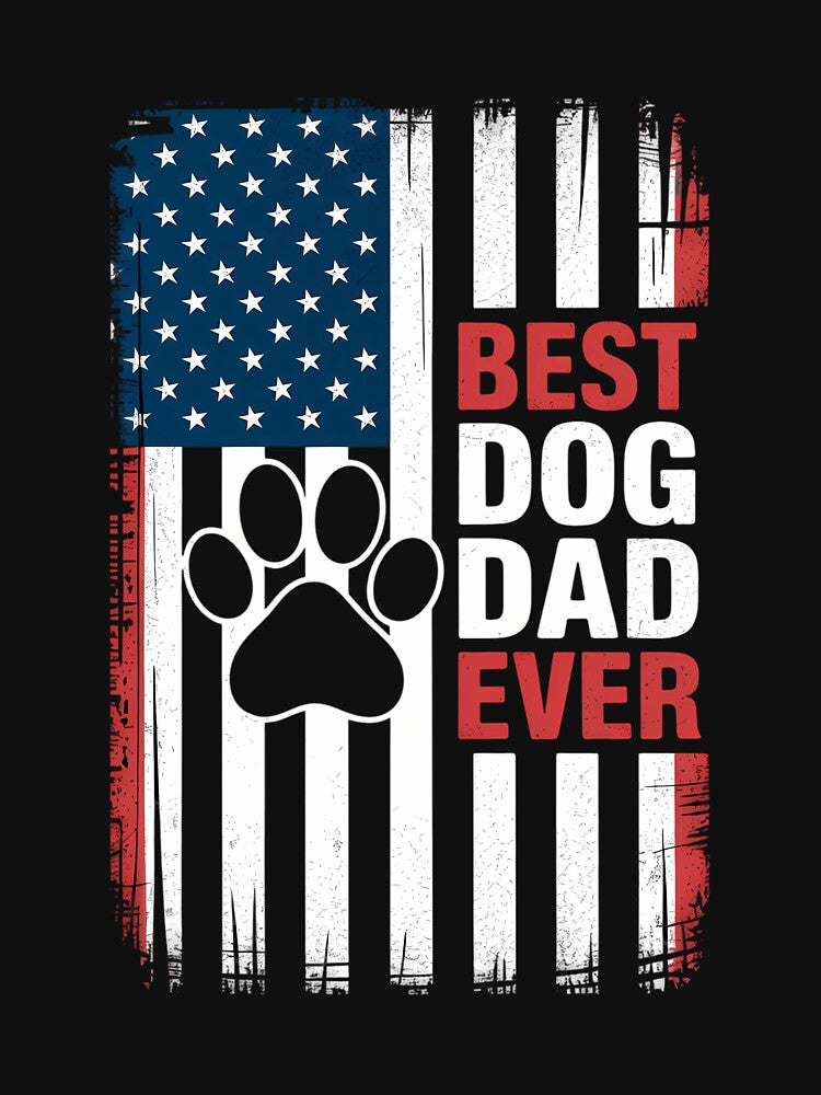 Funny Dad Fathers Day Dog Dad by CruelShadesSt