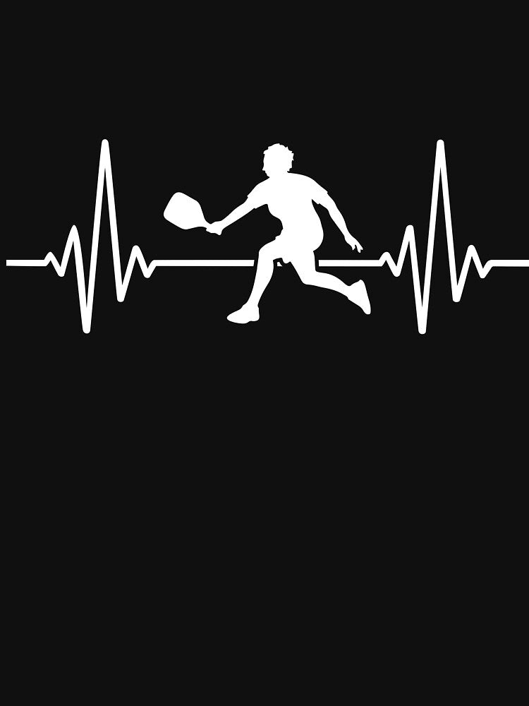 Pickleball Heartbeat by AndreaLinks