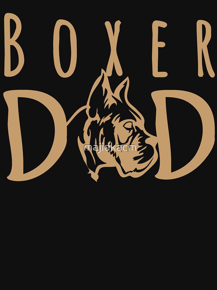 Boxer Dad Rescue Dog Dad Dog Lover Gift Graphic by majidkacm