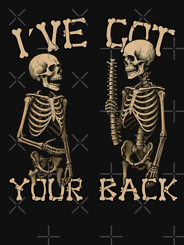 Halloween horror Skeletons Ive Got Your Back Costume by gear-posters