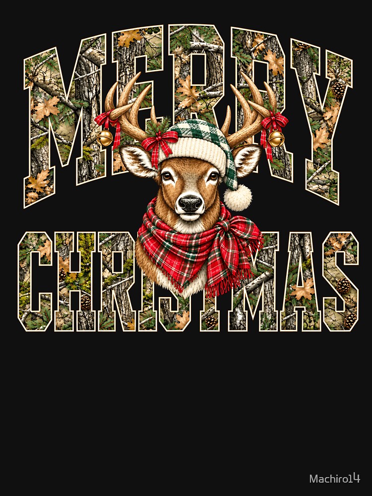 Merry Christmas Deer by Machiro14