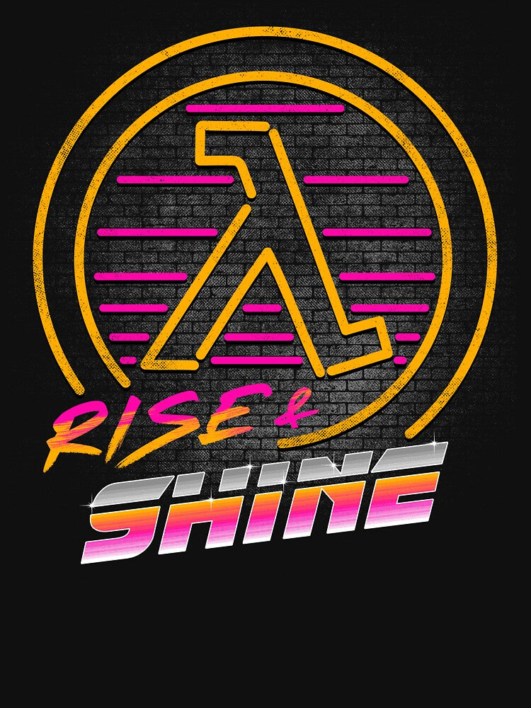Rise & Shine Neon by therocketman
