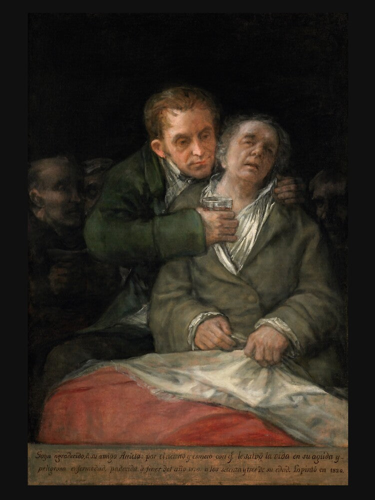 Self-portrait with Dr. Arrieta by Craphe