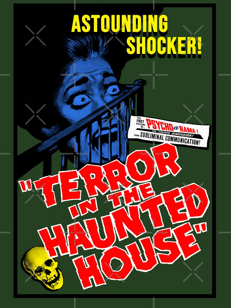 Terror in the Haunted House - 1958 Movie Poster by fabiofontana