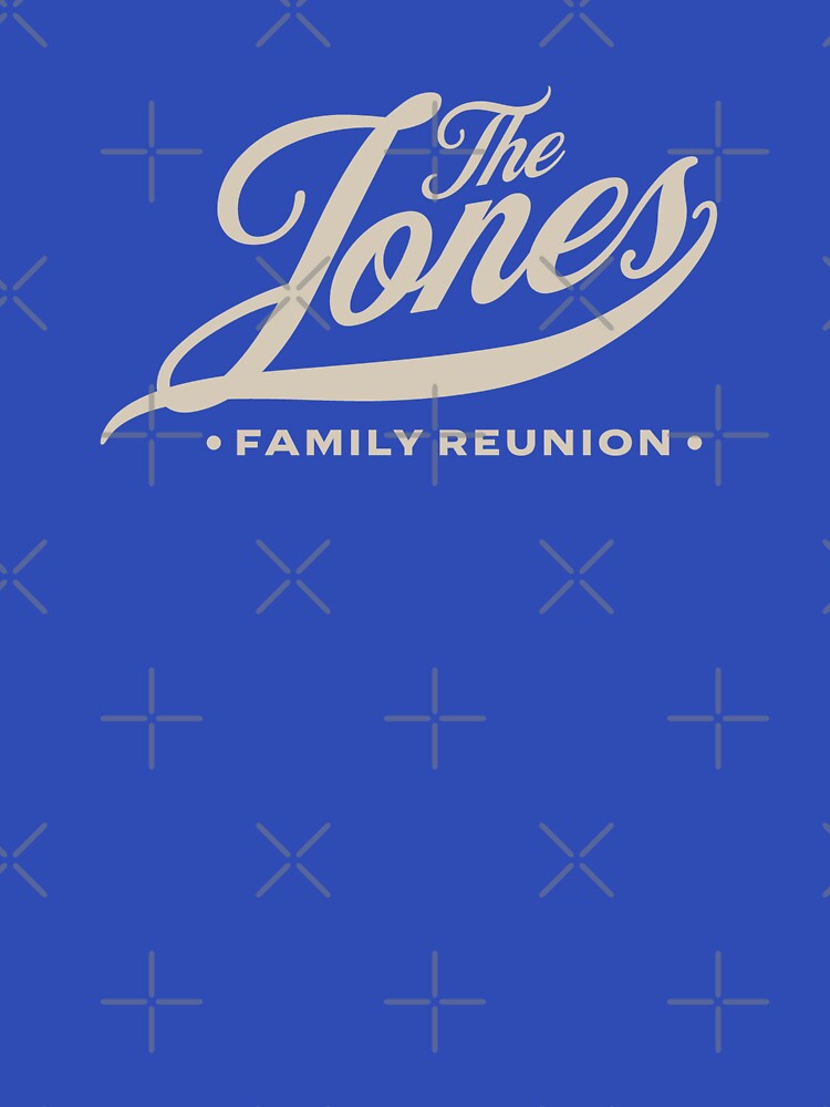Cool Vintage Jones Family Reunion Family Coat of Arms Crest Jones by CattlettArt