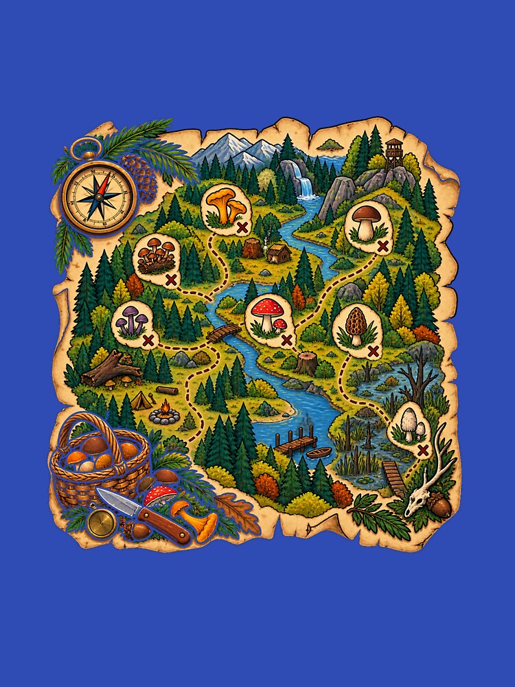 Mushroom maps by BIM-BEAR