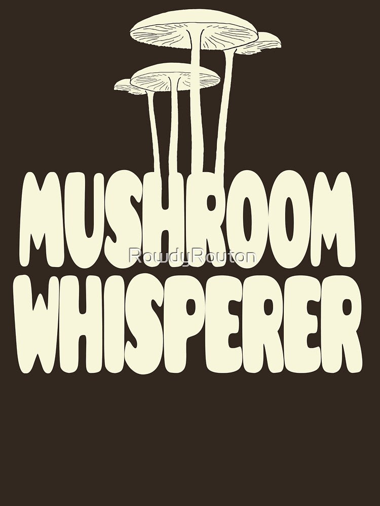 Vintage Mushrooming Mushroom Hunter Shroom Foraging Forage Fungus by RowdyRouton