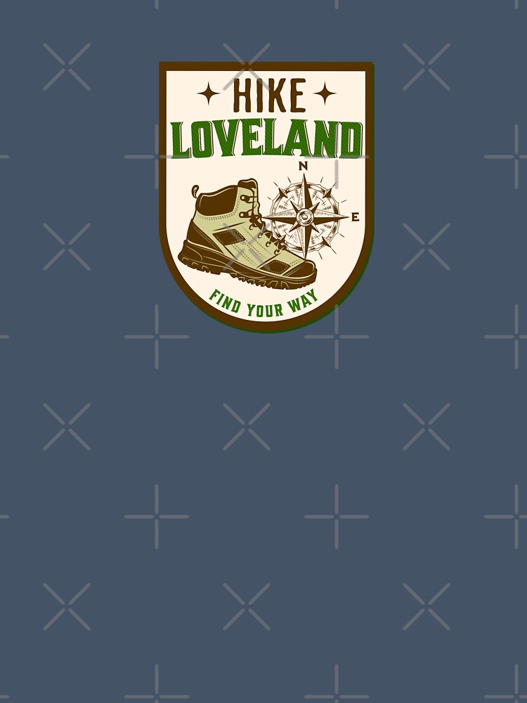 Hike Hiker Hiking Loveland Colorado by CattlettArt