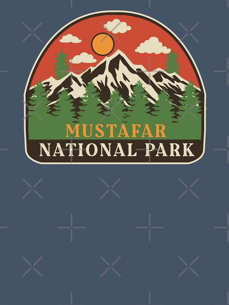 Mustafar National Park - Vintage by Nature-mark