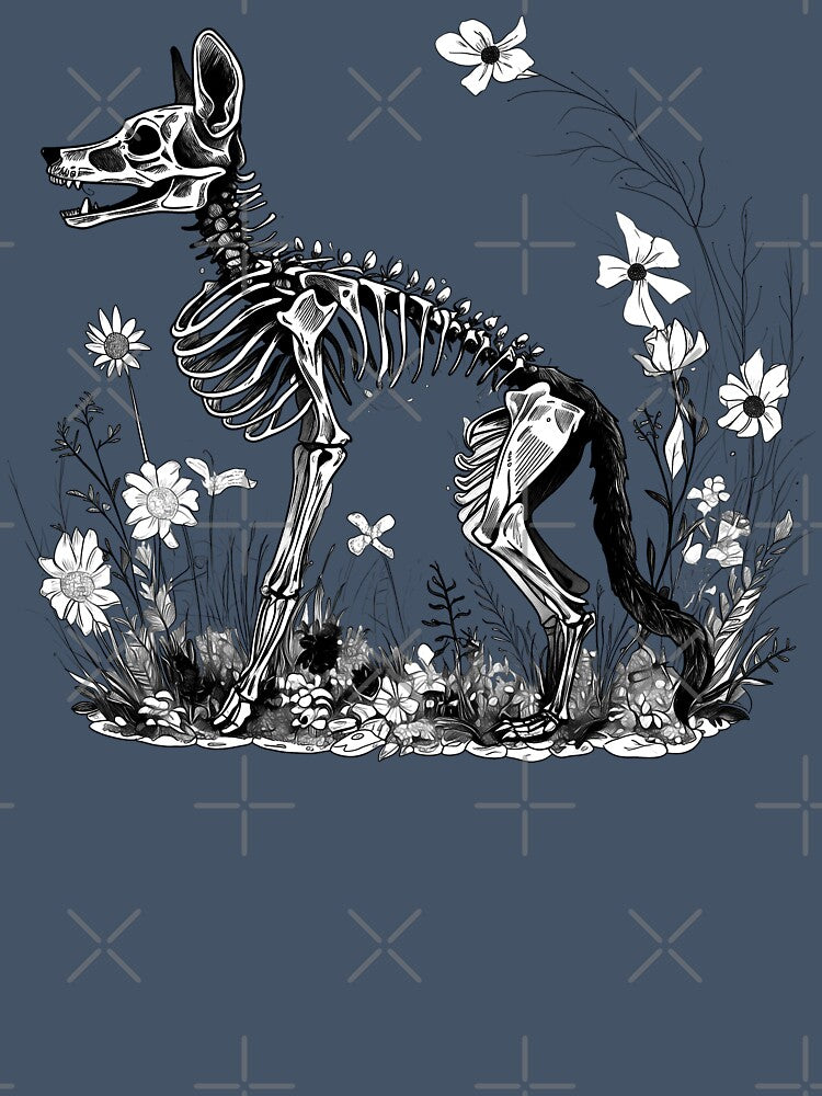 Dog Skeleton White by mushongc