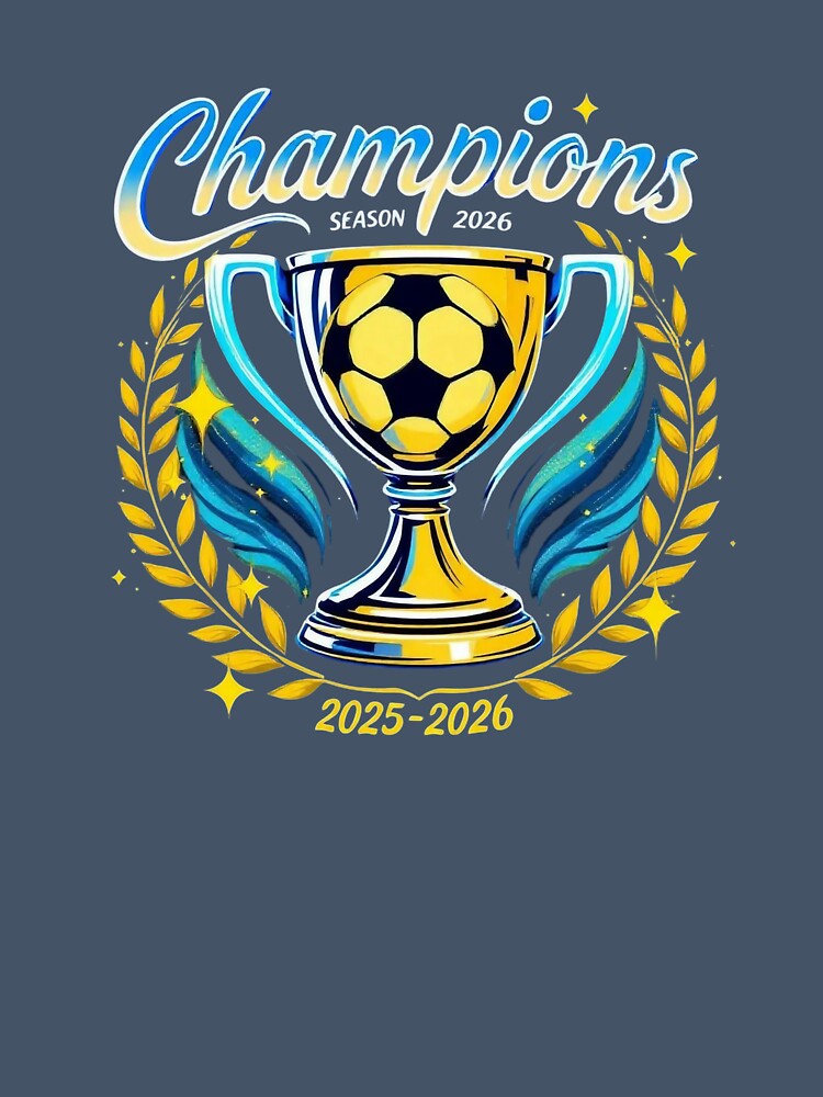 Best Soccer Champions 2025-2026, fantasy football Trophy Design - Football Winner by TheGaliyaStudio