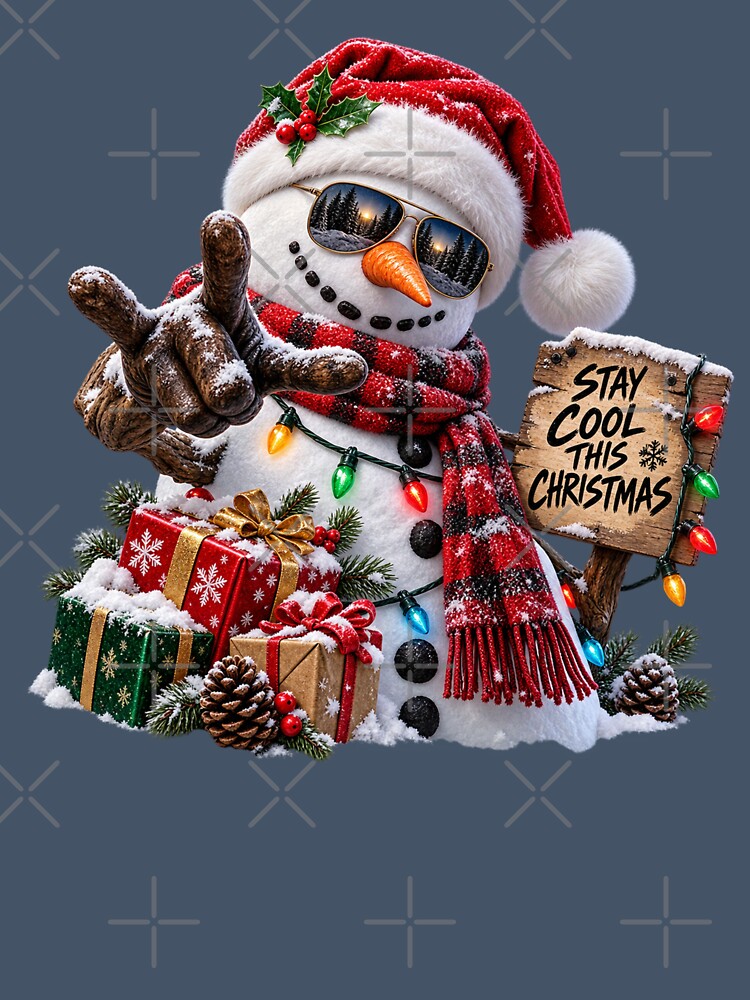 Stay Cool This Christmas – Funny Snowman by Kevin Shearer