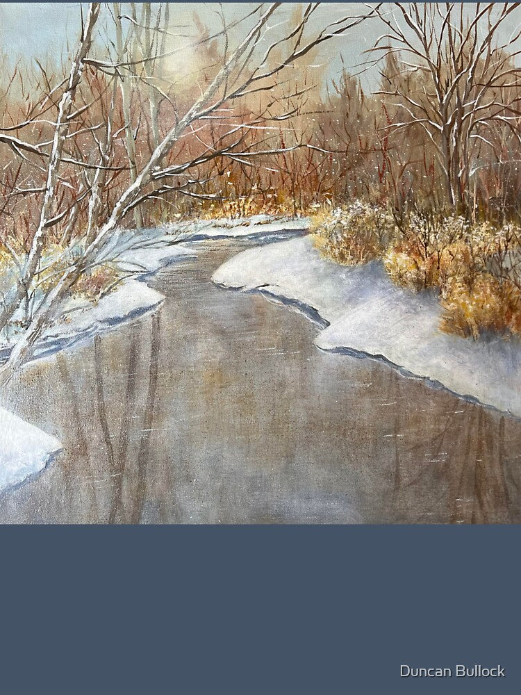 Winter on Sourdough Creek, Bozeman, MT by Duncan Bullock