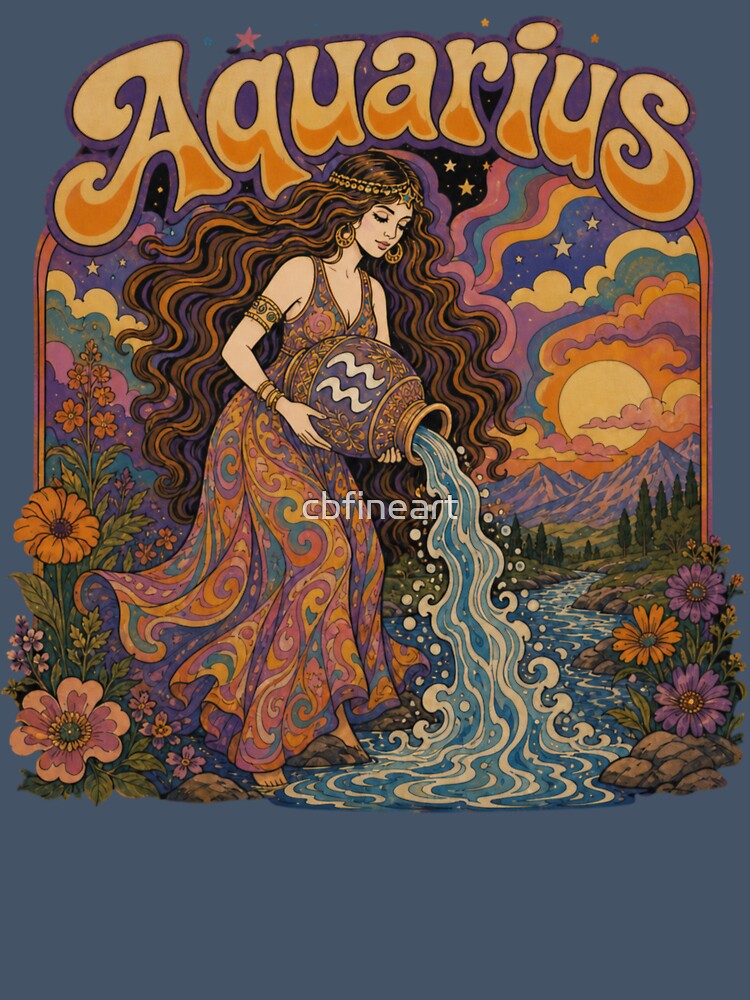 Vintage Aquarius by cbfineart