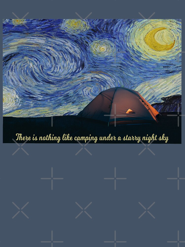 Camping Under A Starry Night - There Is Nothing Like Camping Under A Starry Night Sky by molamode