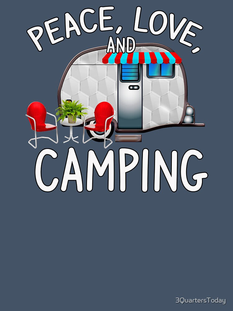 Peace, Love and Camping - Cool Camping Stuff by 3QuartersToday