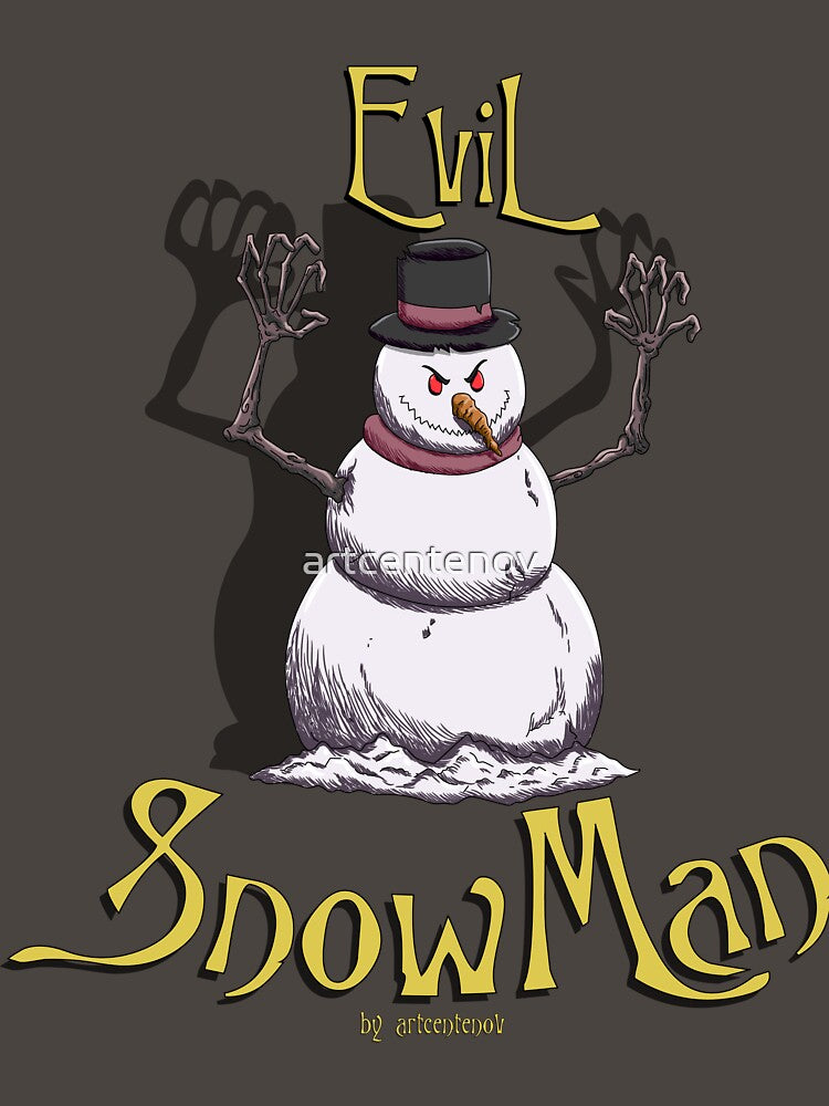 Evil Snowman by artcentenov