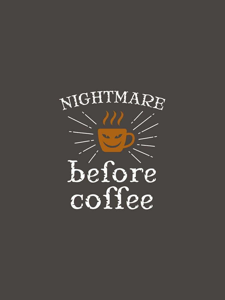 Nightmare Before Coffee by SuperMerchMan