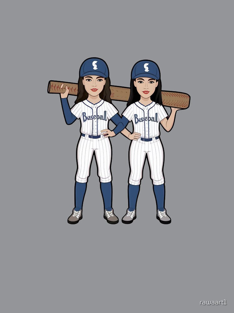 Baseball Sister by rawaart1