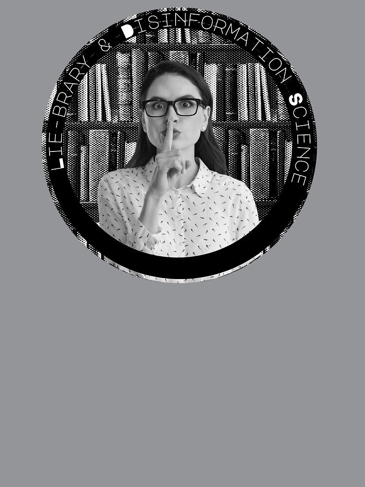 Lie-brary and Disinformation Science by InkThinkArt