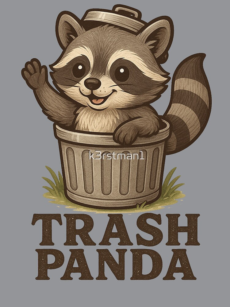 Trash Panda Cute Raccoon by k3rstman1